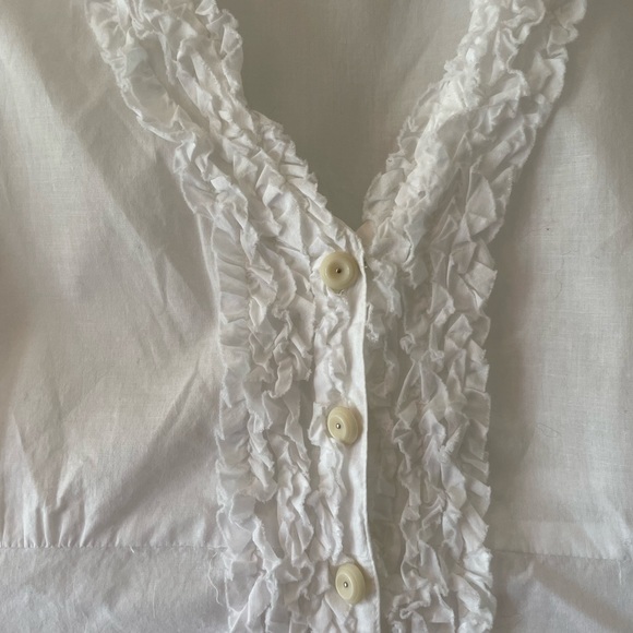 neesh by D.A.R. white, %100 cotton, nwt, Sz XL - Picture 2 of 7